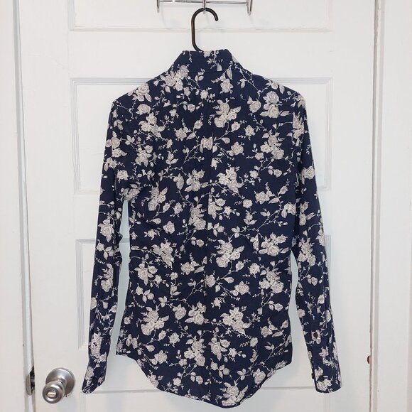 Floral Button Down Slim Fit Shirt - Picture 3 of 6